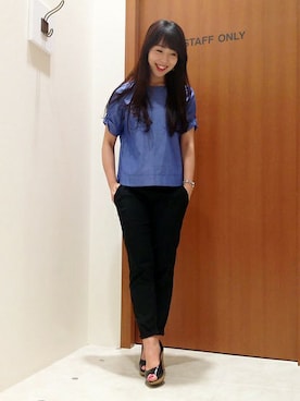 ikka HEAD OFFICE Women'sさん（レディース・158cm）の夏コーディネート