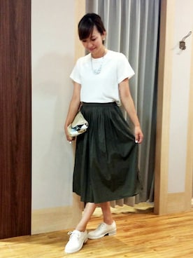 ikka HEAD OFFICE Women'sさん（レディース・158cm）の夏コーディネート