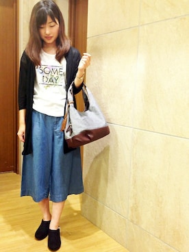ikka HEAD OFFICE Women'sさん(レディース・158cm)の夏コーディネート