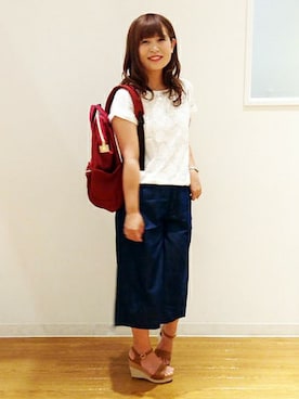 ikka HEAD OFFICE Women'sさん（レディース・158cm）の夏コーディネート