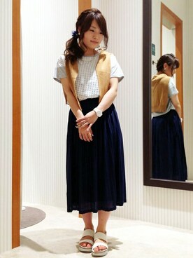 ikka HEAD OFFICE Women'sさん（レディース・158cm）の夏コーディネート