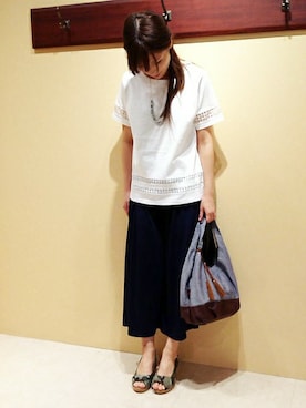 ikka HEAD OFFICE Women'sさん(レディース・158cm)の夏コーディネート