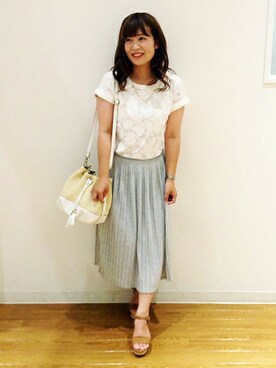 ikka HEAD OFFICE Women'sさん(レディース・158cm)の夏コーディネート