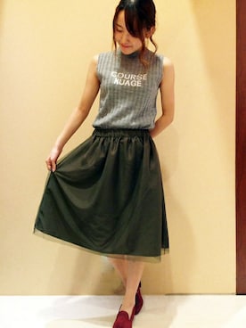 ikka HEAD OFFICE Women'sさん（レディース・158cm）の夏コーディネート