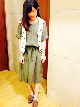 ikka HEAD OFFICE Women'sさん（レディース・158cm）の夏コーディネート