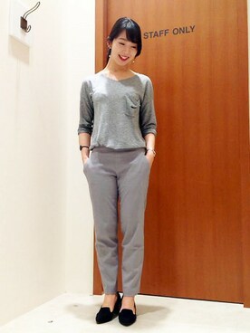 ikka HEAD OFFICE Women'sさん（レディース・158cm）の夏コーディネート