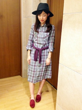 ikka HEAD OFFICE Women'sさん（レディース・158cm）の秋コーディネート