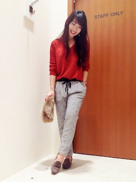 ikka HEAD OFFICE Women'sさん(レディース・158cm)の秋コーディネート