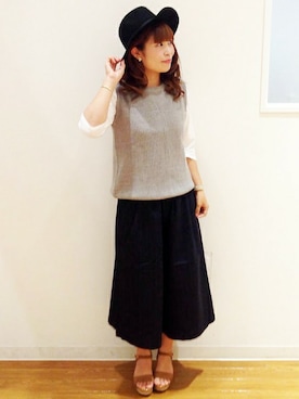 ikka HEAD OFFICE Women'sさん（レディース・158cm）の秋コーディネート