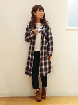 ikka HEAD OFFICE Women'sさん（レディース・158cm）の秋コーディネート