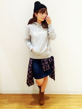 ikka HEAD OFFICE Women'sさん（レディース・158cm）の秋コーディネート