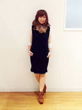 ikka HEAD OFFICE Women'sさん（レディース・158cm）の秋コーディネート