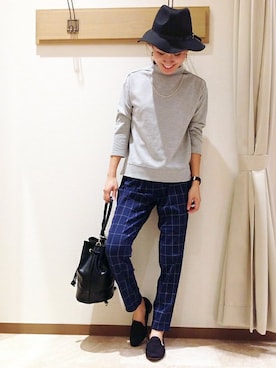 ikka HEAD OFFICE Women'sさん（レディース・158cm）の秋コーディネート