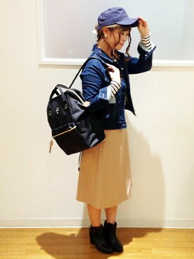 ikka HEAD OFFICE Women'sさん（レディース・158cm）の秋コーディネート