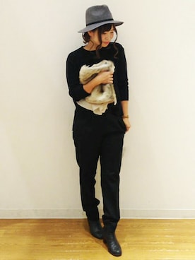 ikka HEAD OFFICE Women'sさん（レディース・158cm）の秋コーディネート