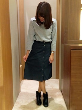 ikka HEAD OFFICE Women'sさん(レディース・158cm)の秋コーディネート