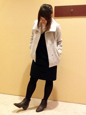 ikka HEAD OFFICE Women'sさん（レディース・158cm）の冬コーディネート