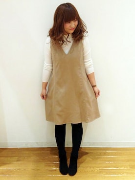 ikka HEAD OFFICE Women'sさん（レディース・158cm）の冬コーディネート