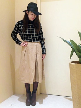 ikka HEAD OFFICE Women'sさん（レディース・158cm）の冬コーディネート