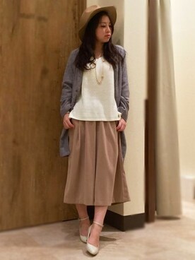 ikka HEAD OFFICE Women'sさん（レディース・158cm）の冬コーディネート