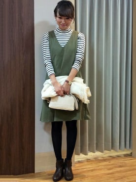 ikka HEAD OFFICE Women'sさん(レディース・158cm)の冬コーディネート