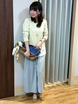 ikka HEAD OFFICE Women'sさん（レディース・158cm）の冬コーディネート