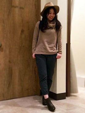 ikka HEAD OFFICE Women'sさん（レディース・158cm）の冬コーディネート