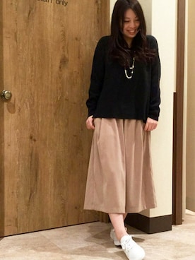 ikka HEAD OFFICE Women'sさん（レディース・158cm）の冬コーディネート