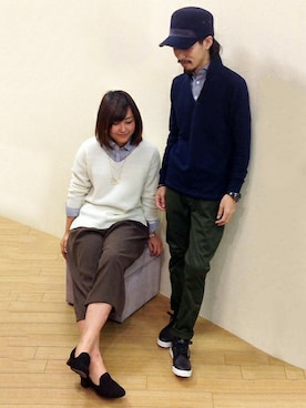 ikka HEAD OFFICE Women'sさん（レディース・158cm）の冬コーディネート