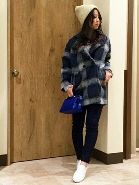 ikka HEAD OFFICE Women'sさん(レディース・158cm)の冬コーディネート