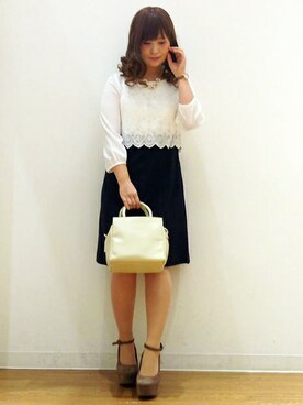 ikka HEAD OFFICE Women'sさん（レディース・158cm）の冬コーディネート