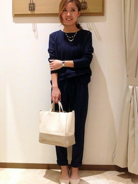 ikka HEAD OFFICE Women'sさん（レディース・158cm）の冬コーディネート