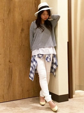 ikka HEAD OFFICE Women'sさん(レディース・158cm)の春コーディネート