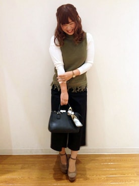 ikka HEAD OFFICE Women'sさん（レディース・158cm）の春コーディネート