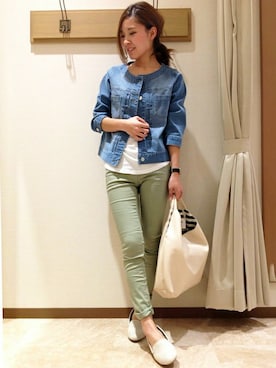 ikka HEAD OFFICE Women'sさん(レディース・158cm)の春コーディネート