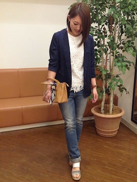 ikka HEAD OFFICE Women'sさん(レディース・158cm)の春コーディネート