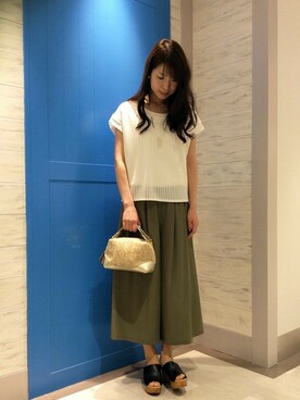ikka HEAD OFFICE Women'sさん(レディース・158cm)の春コーディネート