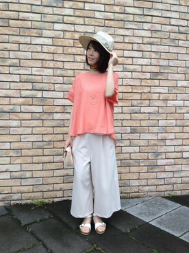 ikka HEAD OFFICE Women'sさん（レディース・158cm）の春コーディネート