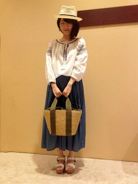 ikka HEAD OFFICE Women'sさん（レディース・158cm）の春コーディネート