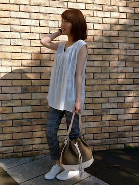 ikka HEAD OFFICE Women'sさん(レディース・158cm)の春コーディネート