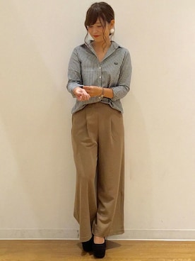 ikka HEAD OFFICE Women'sさん（レディース・158cm）の秋コーディネート
