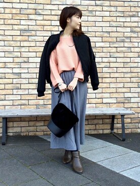 ikka HEAD OFFICE Women'sさん(レディース・158cm)の冬コーディネート