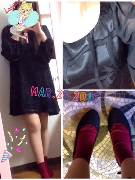 「おめかしコーデ」｜loveさん（レディース・154cm）の春コーディネート