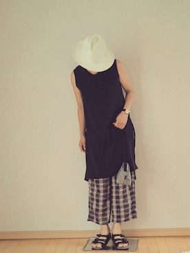 saltさん（レディース・158cm）の夏コーディネート