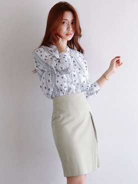 「韓国スタイル」｜WithipunJpさん（レディース・165cm）の夏コーディネート