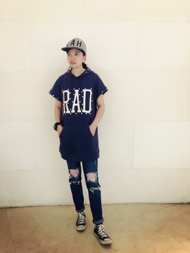 可爱小绒毯さん（レディース・165cm）の夏コーディネート