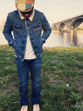 Derek Hungさん（メンズ・172cm）の冬コーディネート