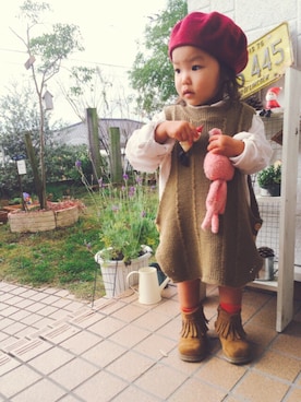 pooooocoさん(キッズ・80cm)の秋コーディネート