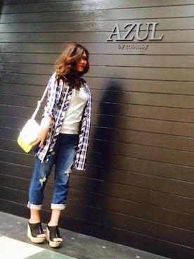 「アイテム（ワンピース/ドレス）」を使った、yukika ooyamaさん（レディース・159cm）の春コーディネート