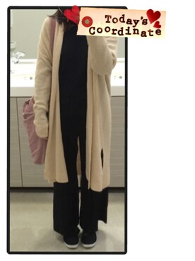 「GORGE（ゴージ）のアイテム（シューズ）」を使った、aiさん（レディース・155cm）の秋コーディネート